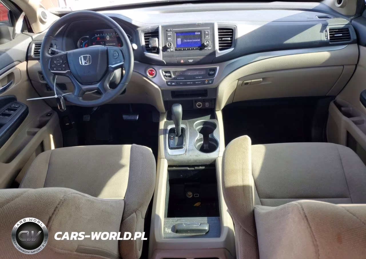 2019 Honda Pilot Lx VIN:5FNYF5H16KB013206 - 8
