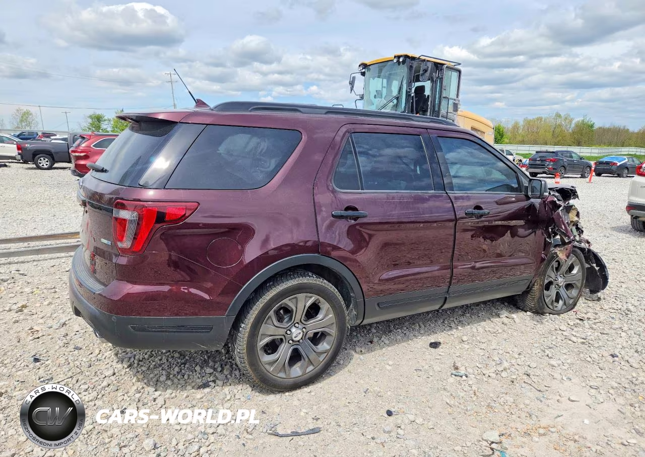 2018 Ford Explorer Sport VIN:1FM5K8GT2JGB98776 - 3