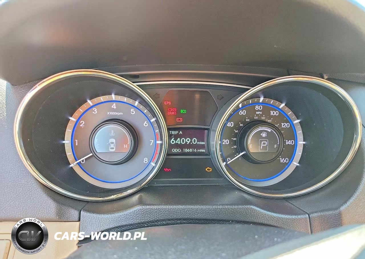2013 Hyundai Sonata Gls VIN:5NPEB4AC4DH649941 - 9