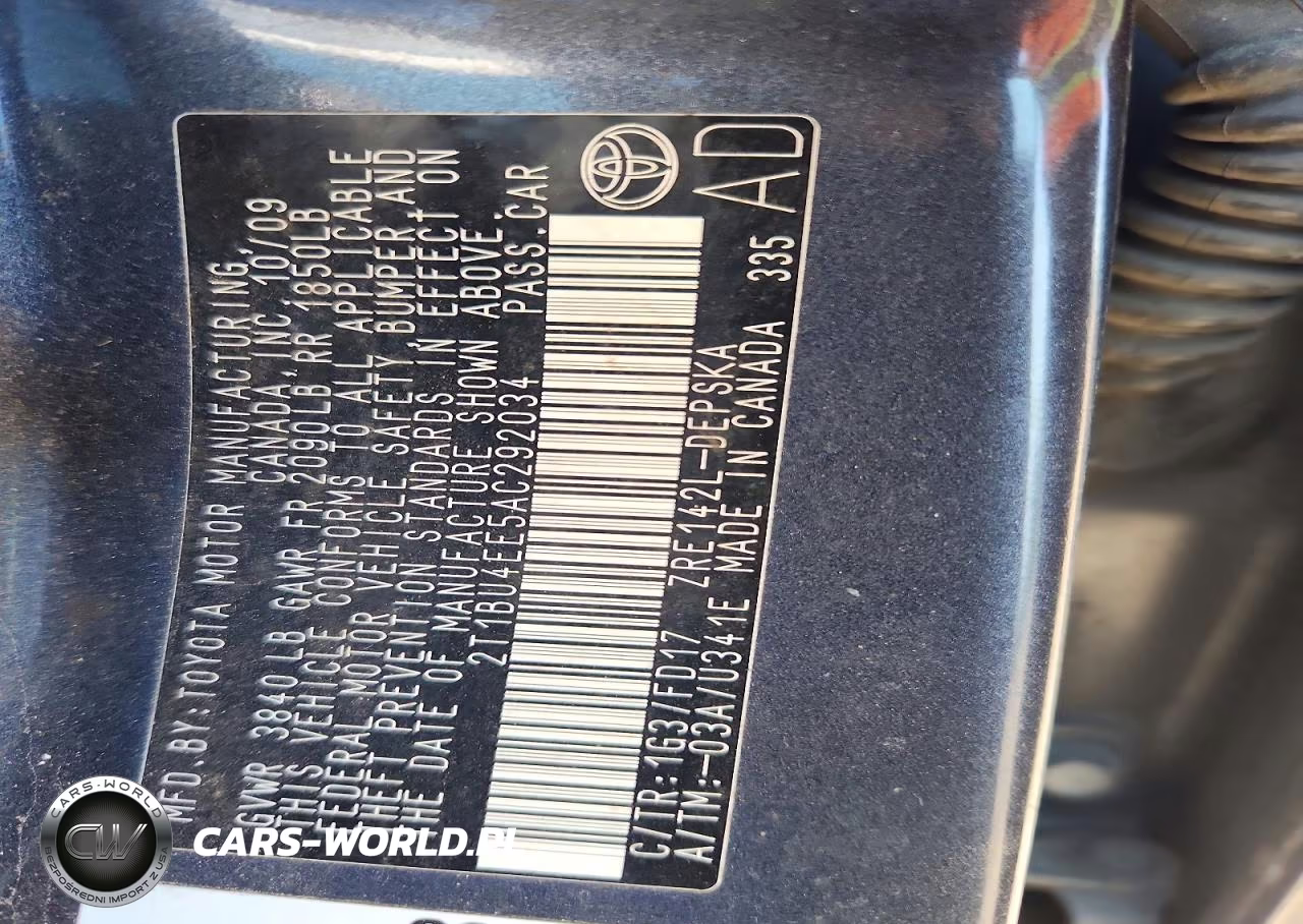 2010 Toyota Corolla S VIN:2T1BU4EE5AC292034 - 12