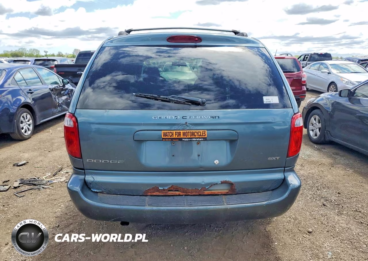 2006 Dodge Grand Caravan Sxt VIN:2D4GP44L66R774700 - 6