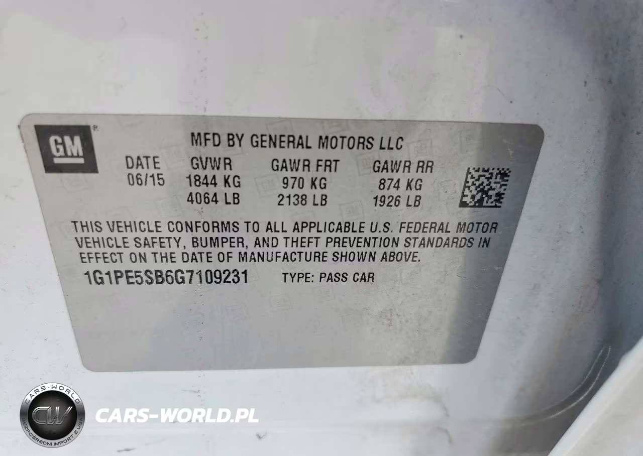 2016 Chevrolet Cruze Limited Lt VIN:1G1PE5SB6G7109231 - 12