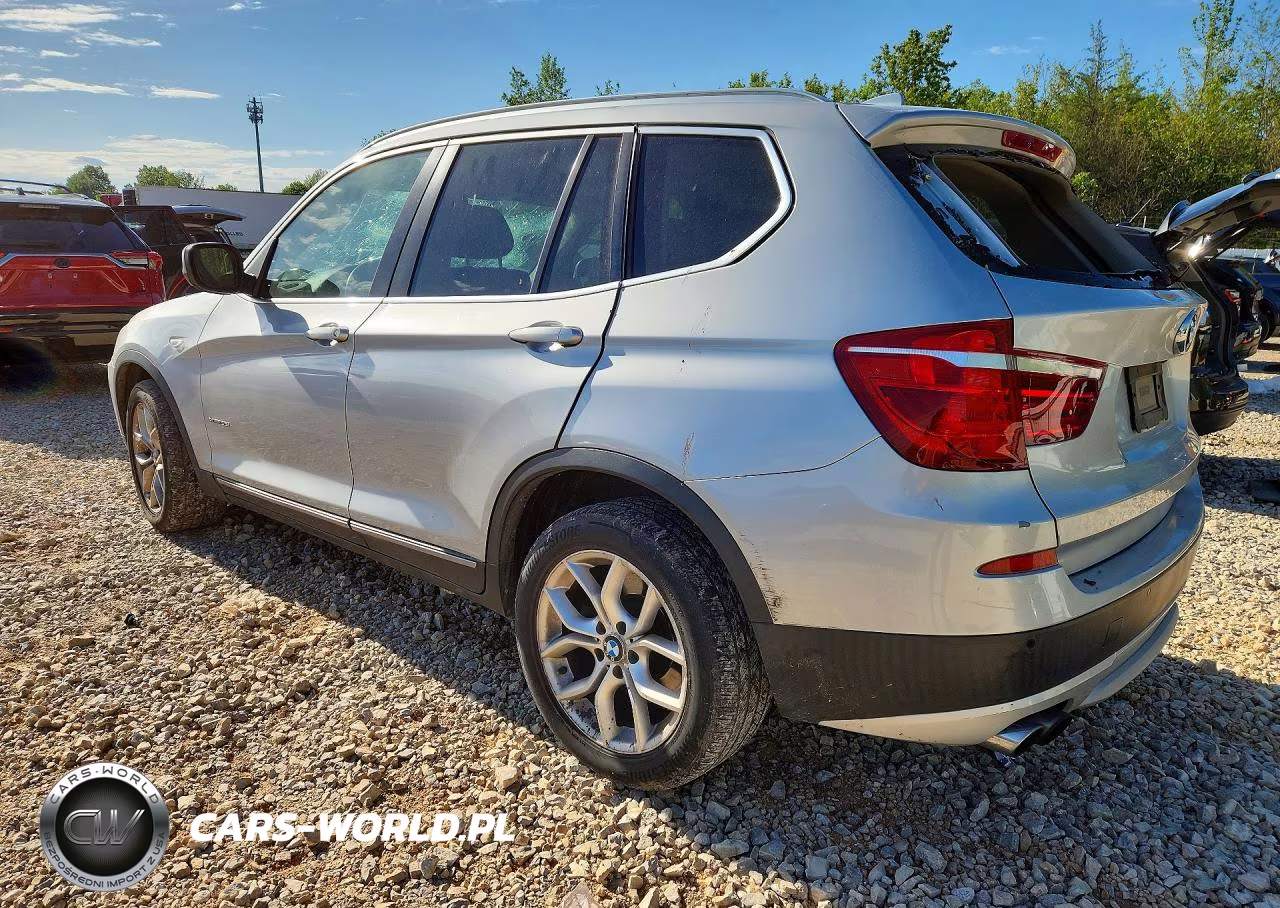 2011 BMW X3 xDrive35I VIN:5UXWX7C55BL734039 - 2
