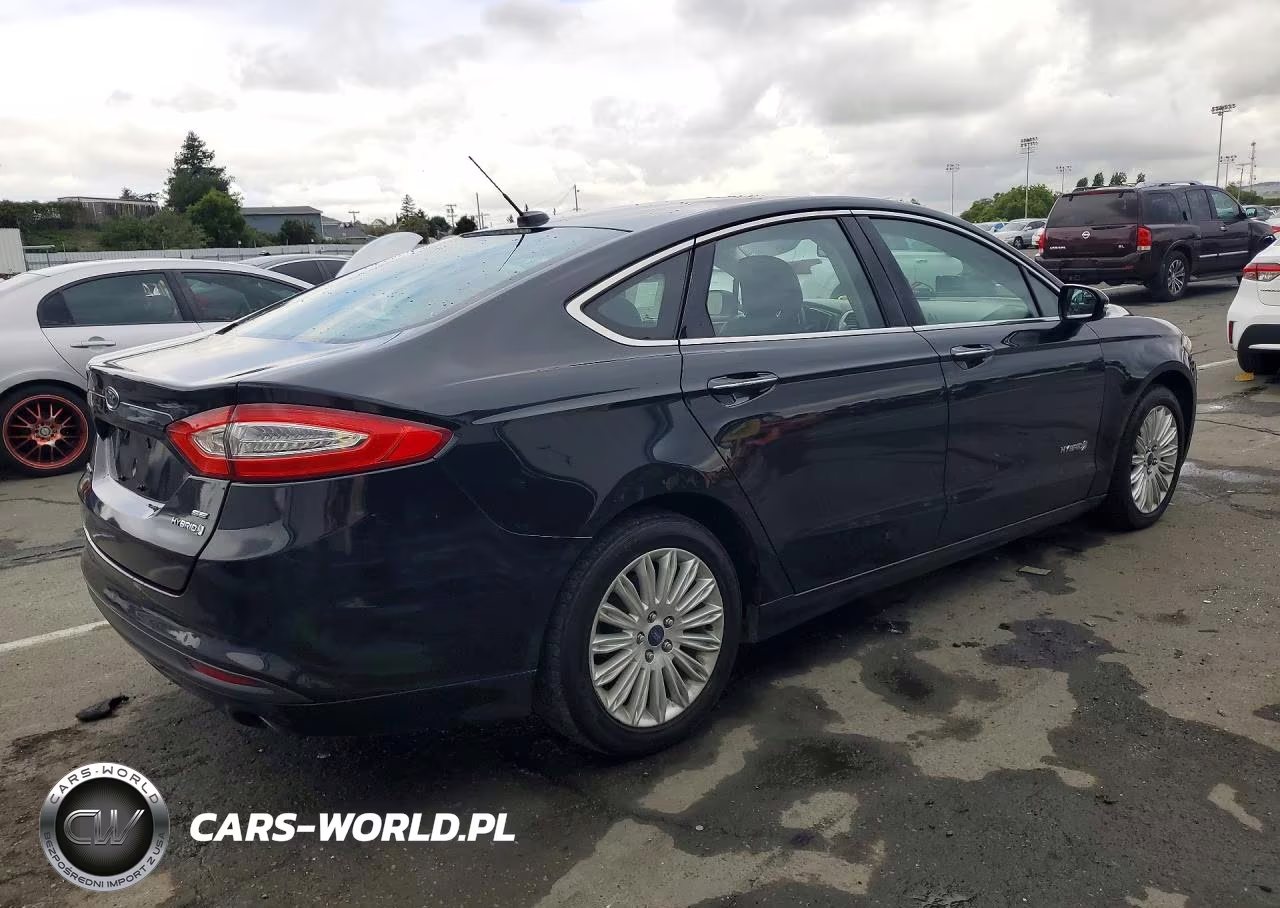 2015 Ford Fusion Se Hybrid VIN:3FA6P0LU9FR128448 - 3
