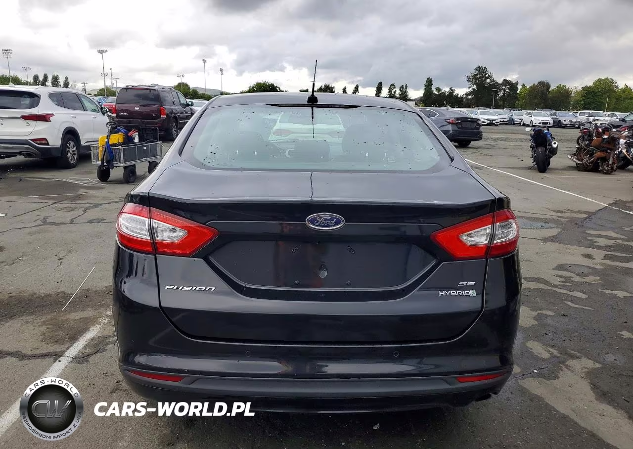2015 Ford Fusion Se Hybrid VIN:3FA6P0LU9FR128448 - 6