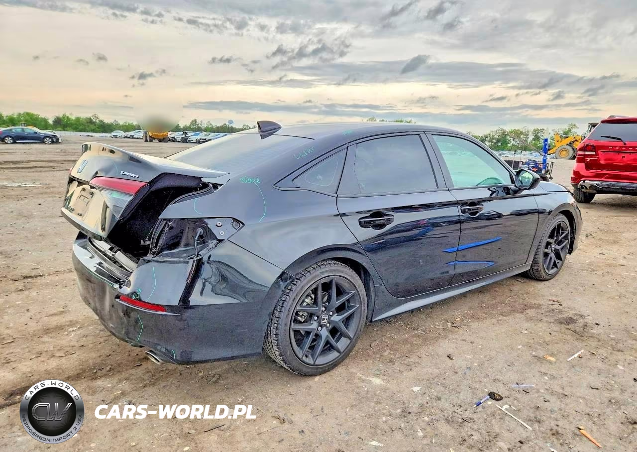 2025 Honda Civic Sport VIN:2HGFE2F59SH553028 - 3