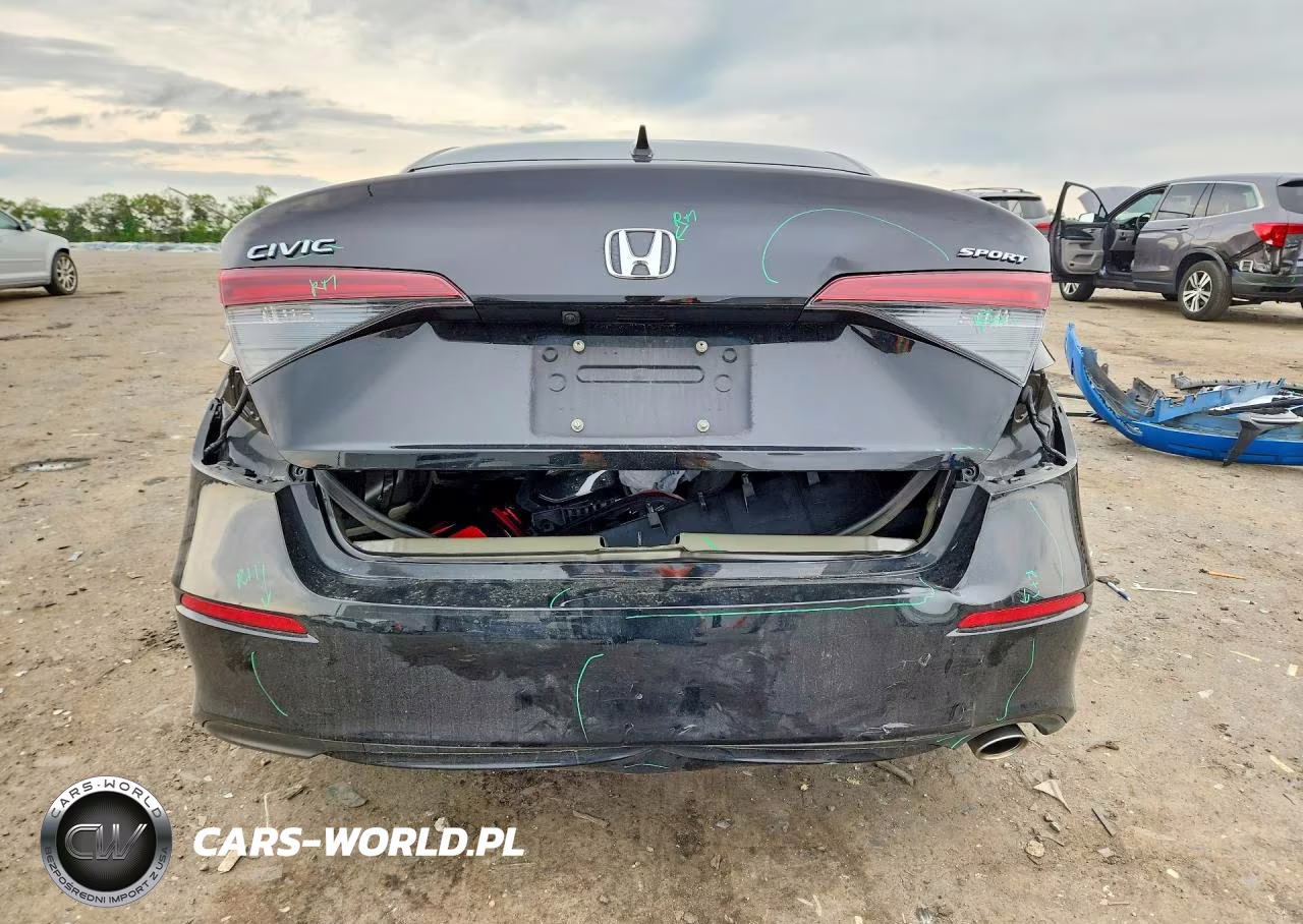 2025 Honda Civic Sport VIN:2HGFE2F59SH553028 - 6