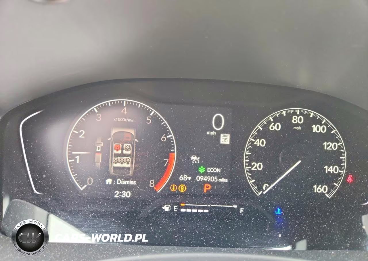 2025 Honda Civic Sport VIN:2HGFE2F59SH553028 - 9