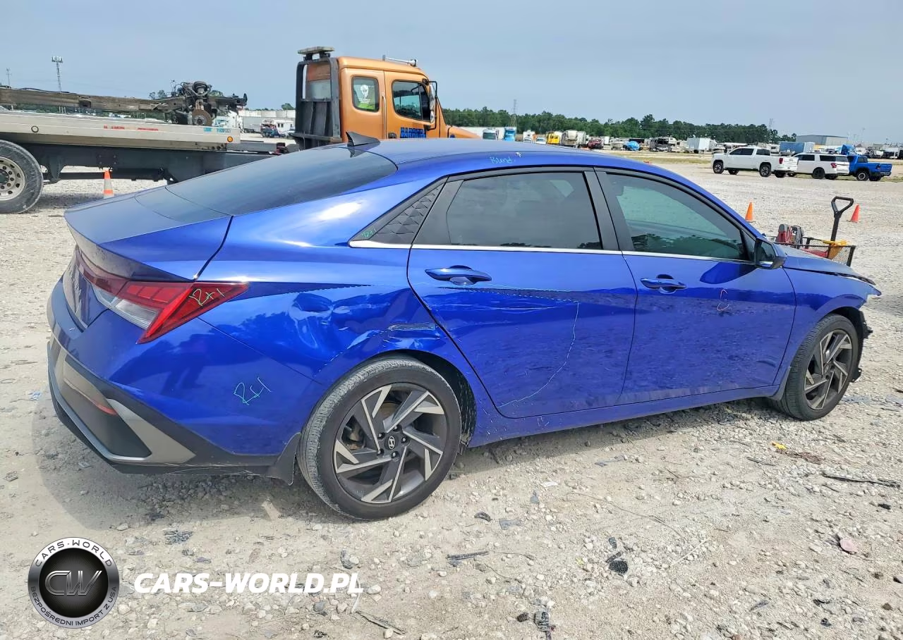 2024 Hyundai Elantra Sel VIN:KMHLS4DG6RU850416 - 3