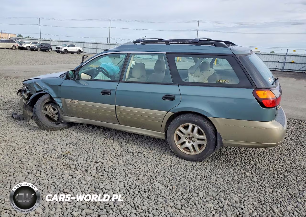 2000 Subaru Legacy Outback VIN:4S3BH6652Y7656324 - 2