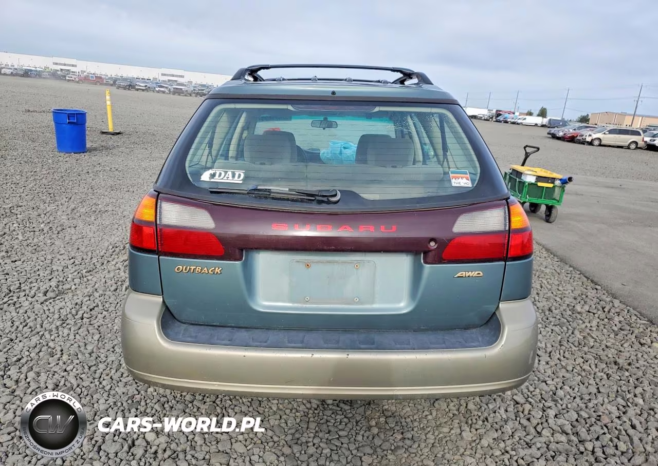 2000 Subaru Legacy Outback VIN:4S3BH6652Y7656324 - 6