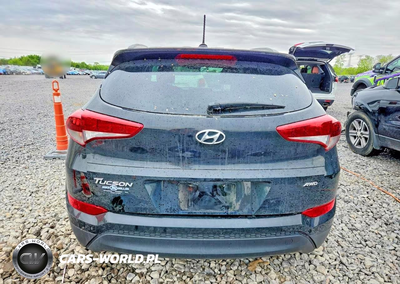 2017 Hyundai Tucson Se VIN:KM8J3CA40HU319459 - 6