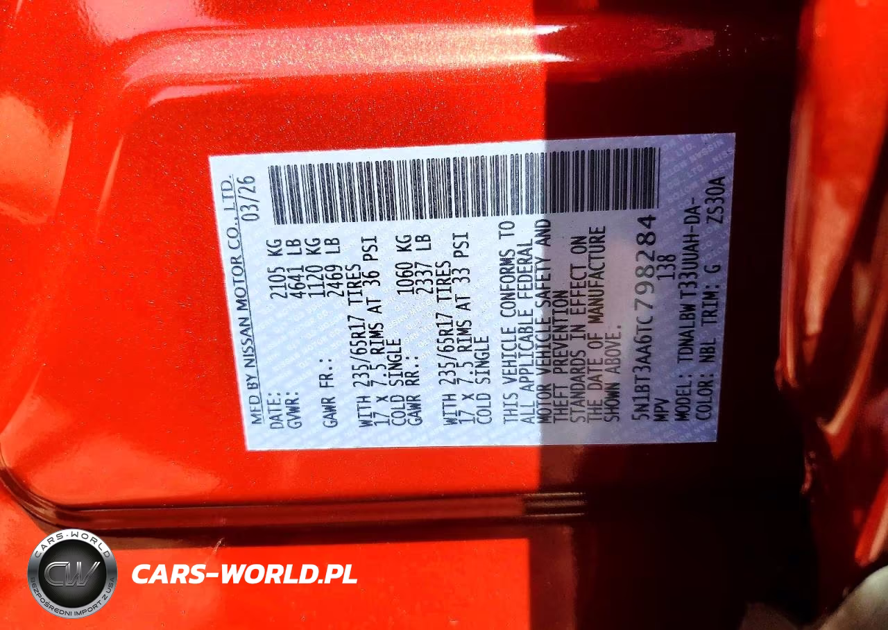 2026 Nissan Rogue S VIN:5N1BT3AA6TC798284 - 13
