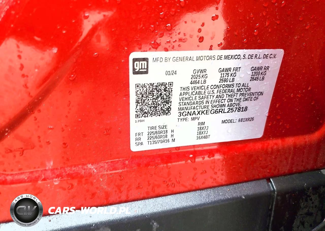 2024 Chevrolet Equinox Lt VIN:3GNAXKEG6RL257818 - 14