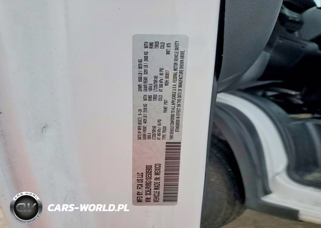 2025 Ram Promaster 1500 1500 High VIN:3C6LRVBG1SE505900 - 13