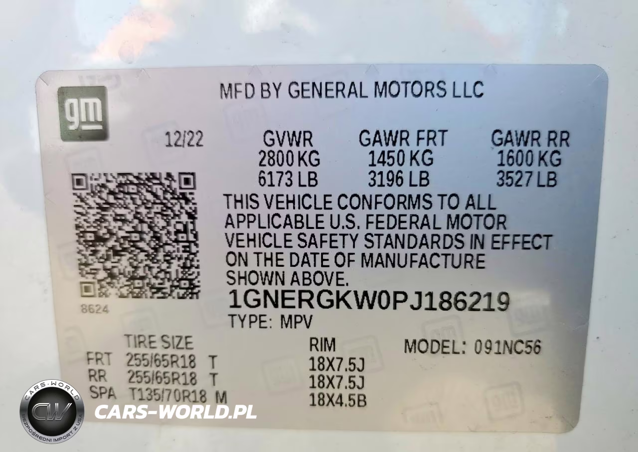 2023 Chevrolet Traverse VIN:1GNERGKW0PJ186219 - 13
