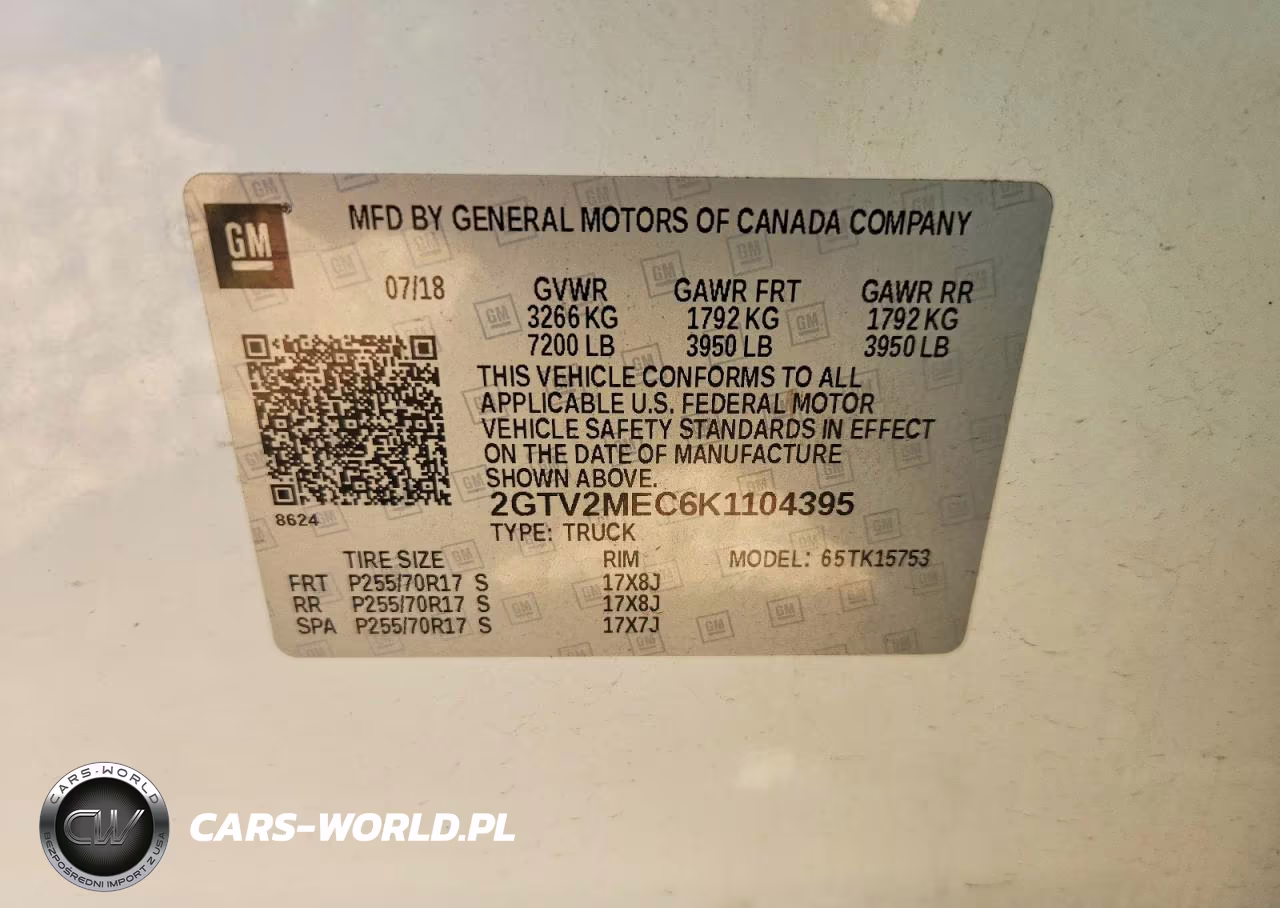2019 GMC Sierra Limited K1500 Sle VIN:2GTV2MEC6K1104395 - 13