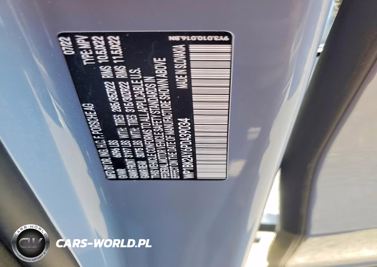2023 Porsche Cayenne Turbo Gt VIN:WP1BK2AY6PDA39034 - 13
