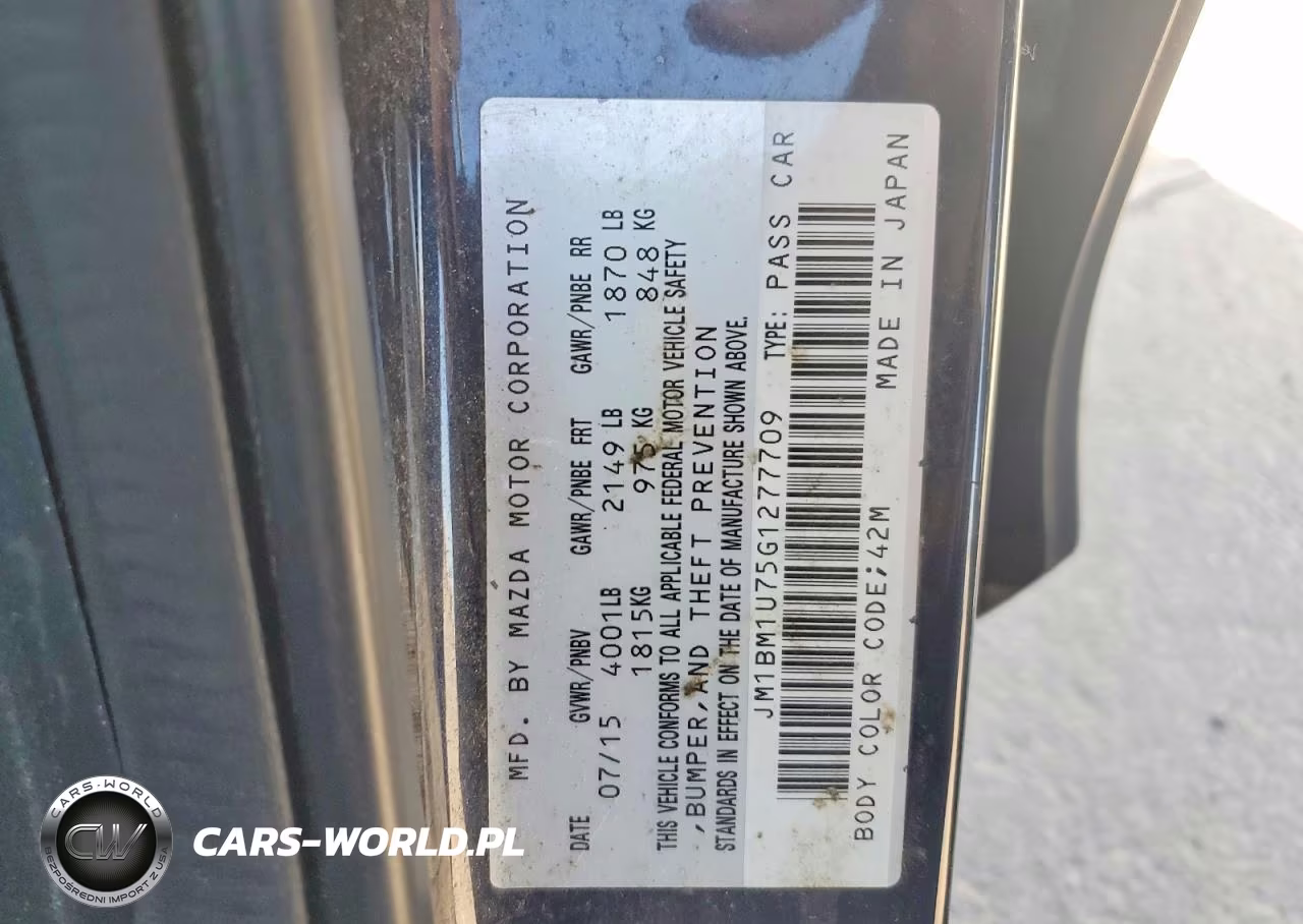 2016 Mazda 3 Sport VIN:JM1BM1U75G1277709 - 12