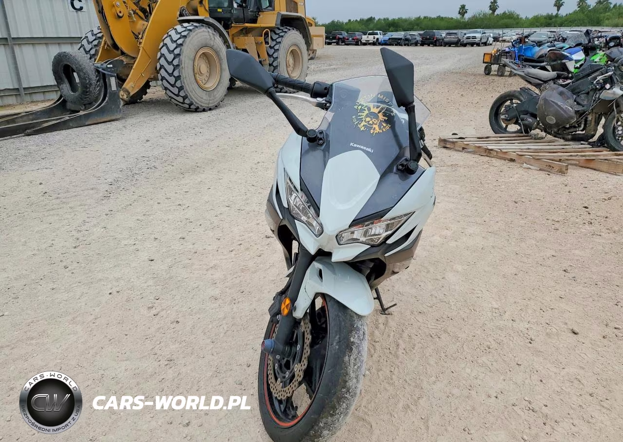 2023 Kawasaki Ex650 R VIN:ML5EXER11PDA90124 - 2