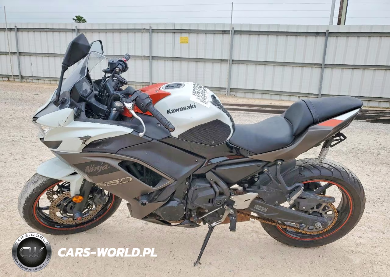 2023 Kawasaki Ex650 R VIN:ML5EXER11PDA90124 - 3