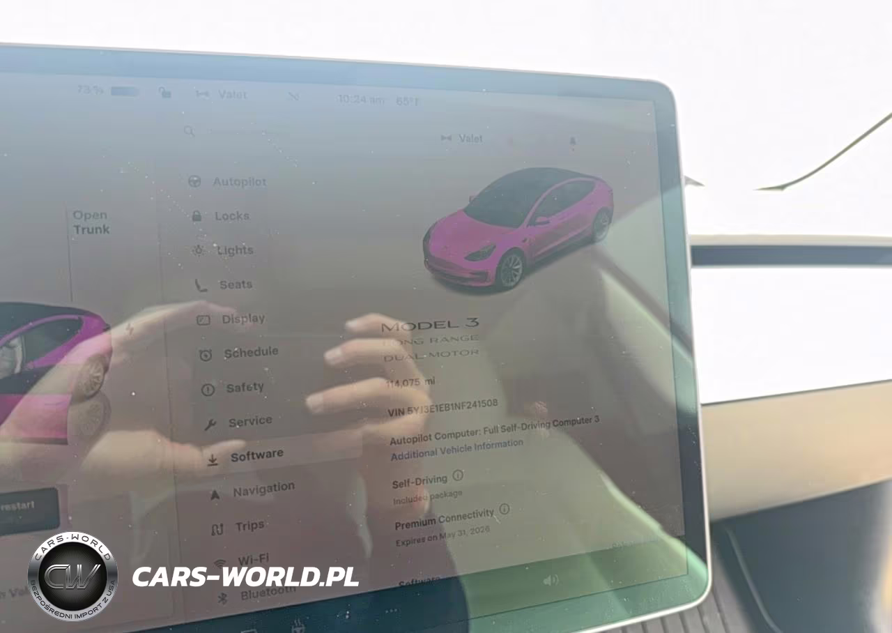 2022 Tesla Model 3 VIN:5YJ3E1EB1NF241508 - 8
