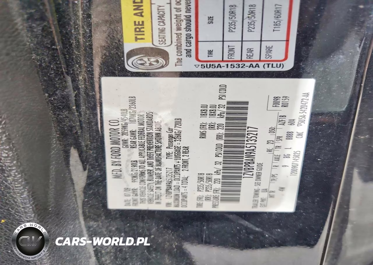 2010 Ford Mustang VIN:1ZVBP8AN9A5135217 - 12