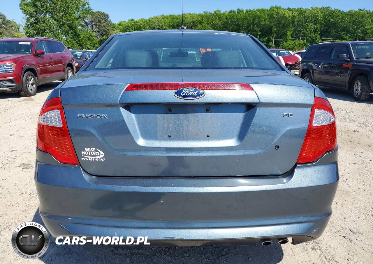 2012 Ford Fusion Se VIN:3FAHP0HA5CR217582 - 6