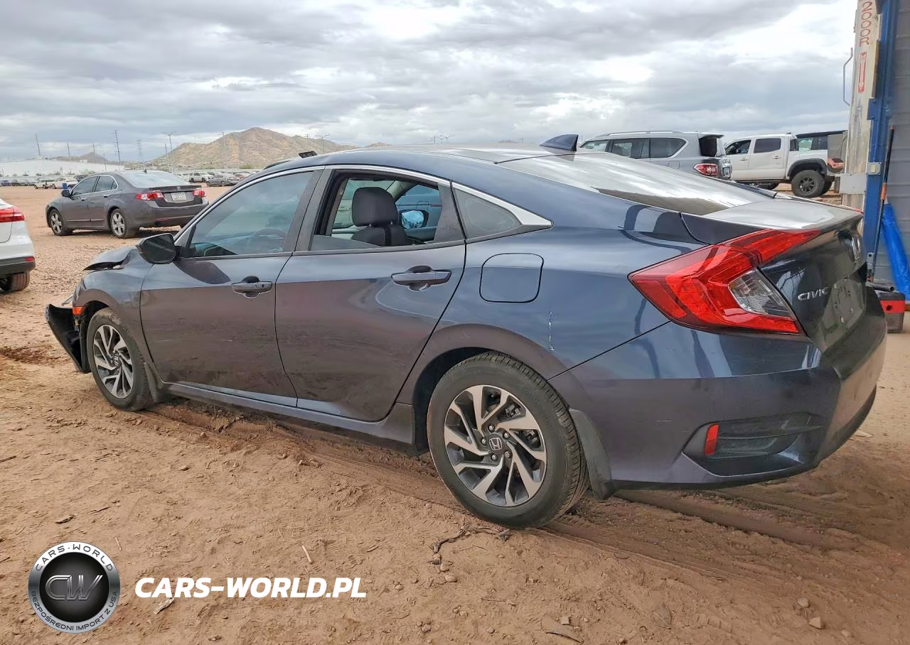2017 Honda Civic Ex VIN:19XFC2F76HE060501 - 2