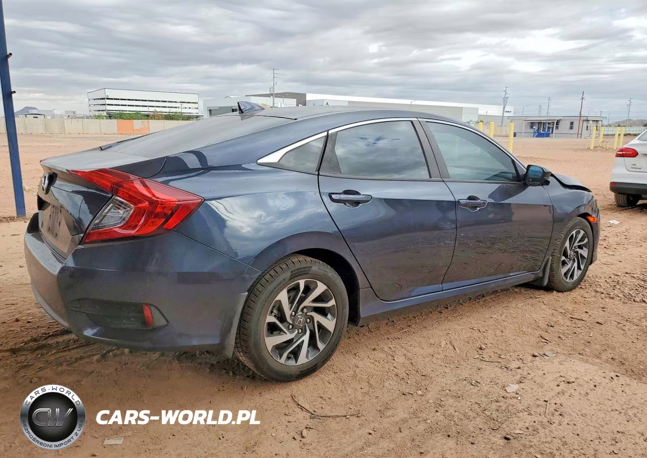 2017 Honda Civic Ex VIN:19XFC2F76HE060501 - 3