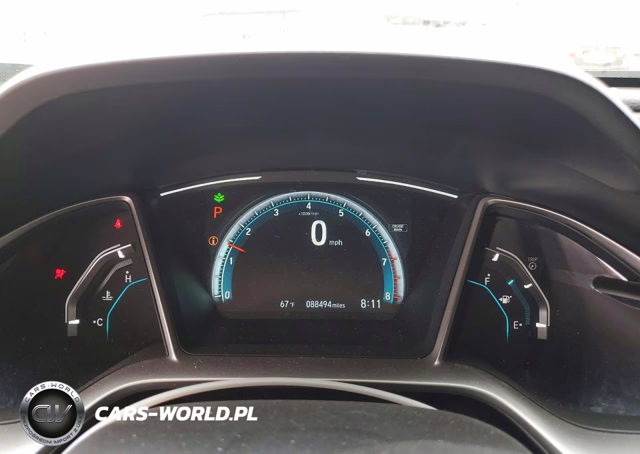 2017 Honda Civic Ex VIN:19XFC2F76HE060501 - 9