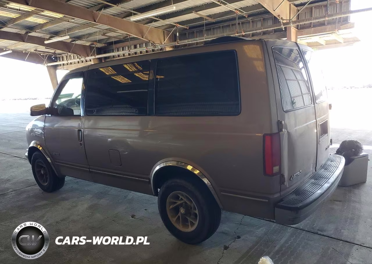 1998 Chevrolet Astro VIN:1GNDM19W7WB181928 - 2