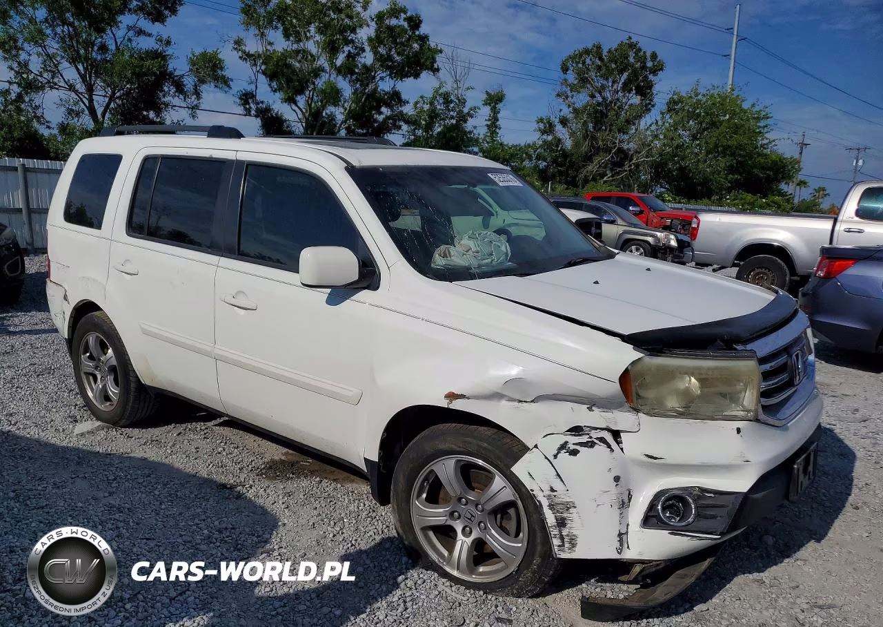2013 Honda Pilot Exl VIN:5FNYF4H60DB059543 - 4