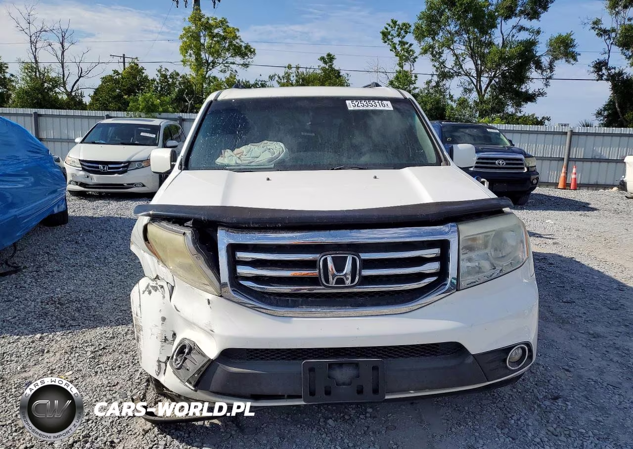 2013 Honda Pilot Exl VIN:5FNYF4H60DB059543 - 5