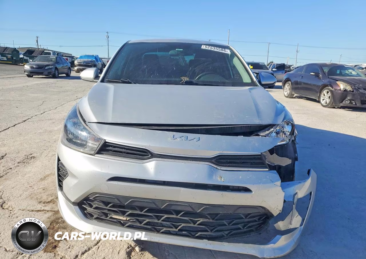 2022 Kia Rio S VIN:3KPA24AD7NE477014 - 5
