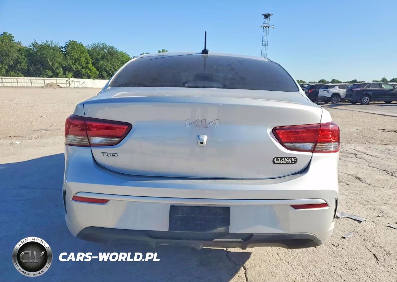 2022 Kia Rio S VIN:3KPA24AD7NE477014 - 6