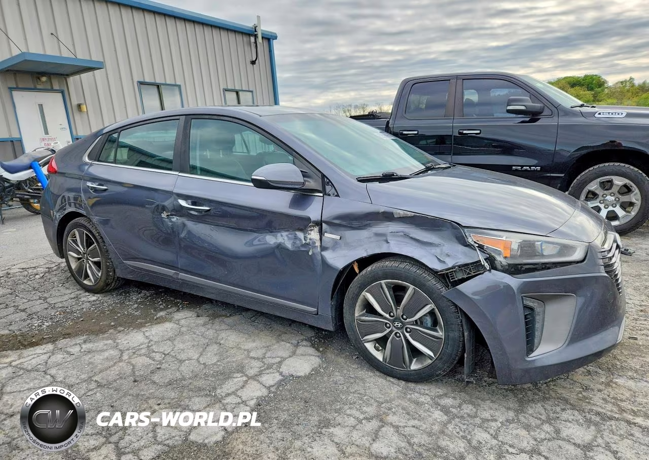 2017 Hyundai Ioniq Limited VIN:KMHC85LC0HU046727 - 4