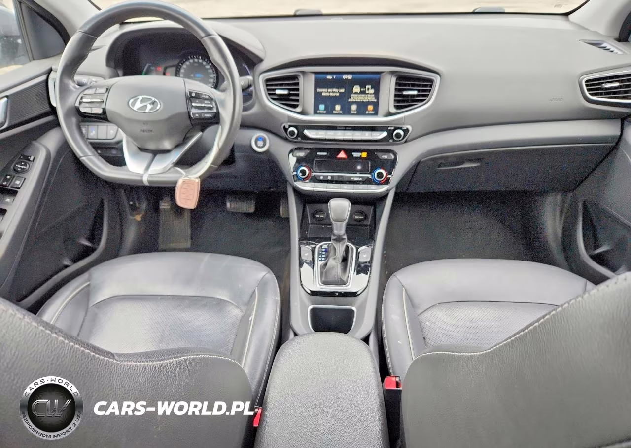 2017 Hyundai Ioniq Limited VIN:KMHC85LC0HU046727 - 8