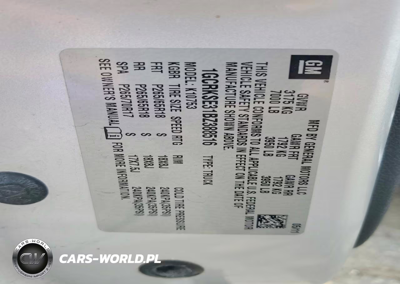 2011 Chevrolet Silverado K1500 Lt VIN:1GCRKSE31BZ388516 - 12