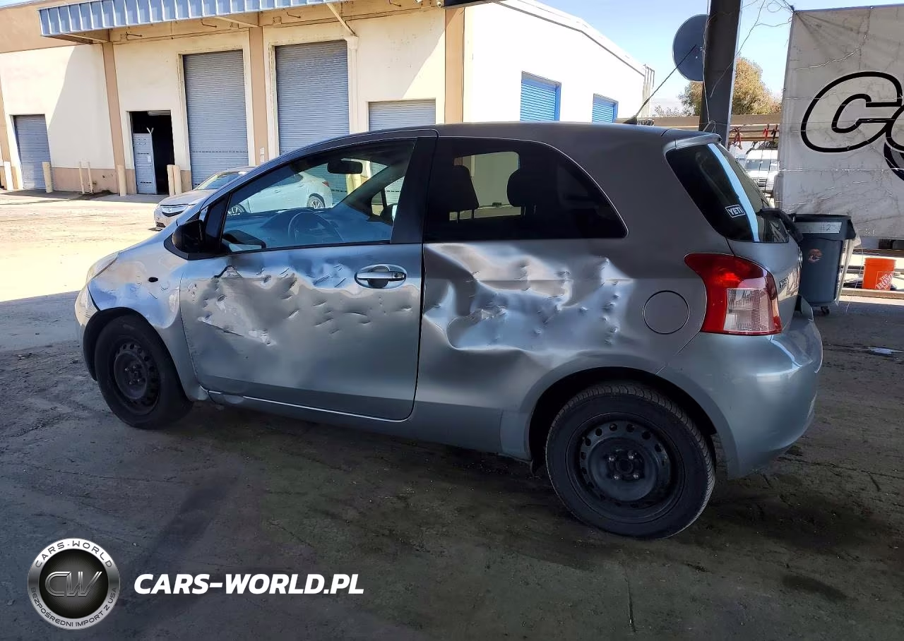 2007 Toyota Yaris Base VIN:JTDJT923775122567 - 2