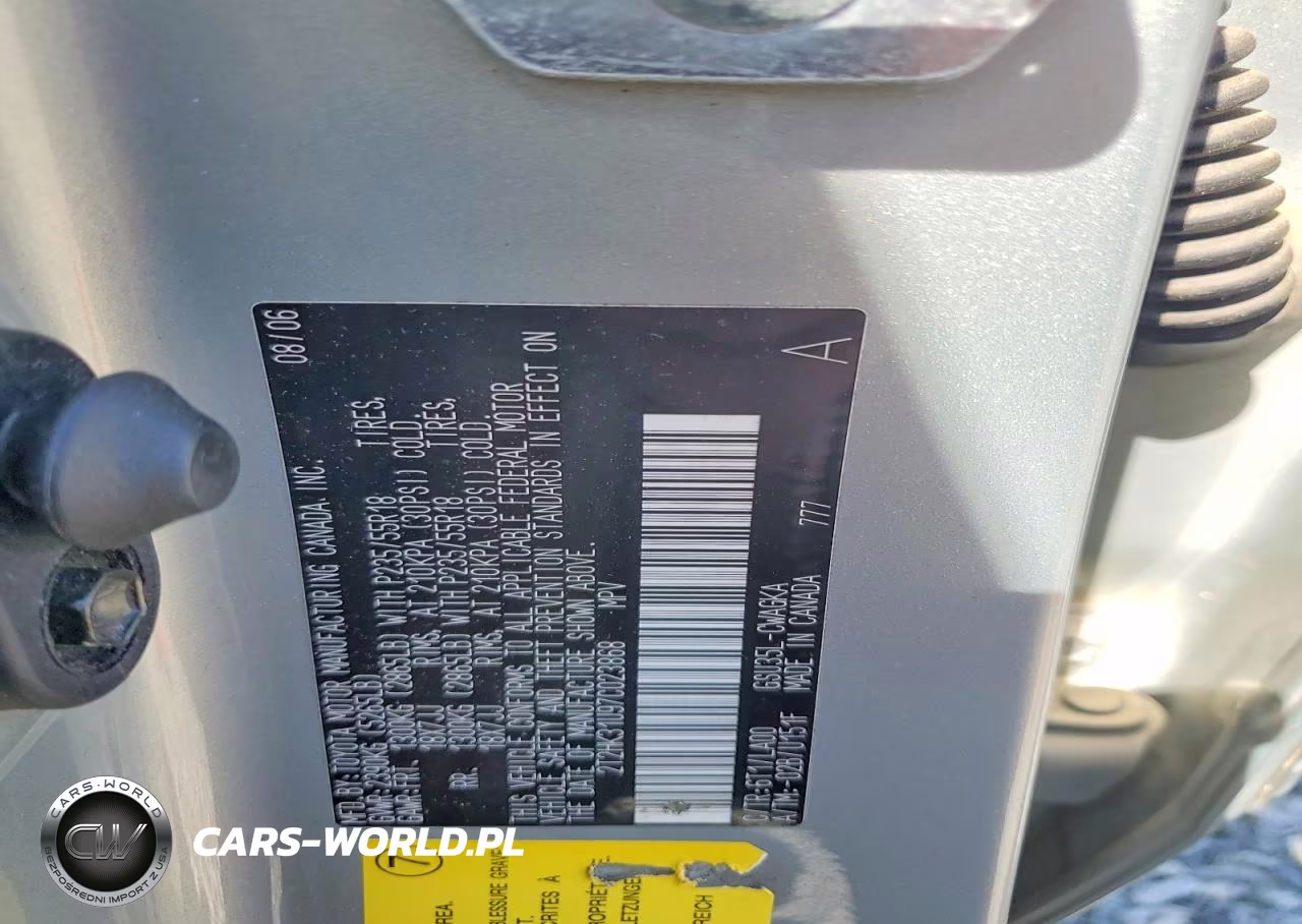 2007 Lexus Rx 350 VIN:2T2HK31U97C023868 - 13