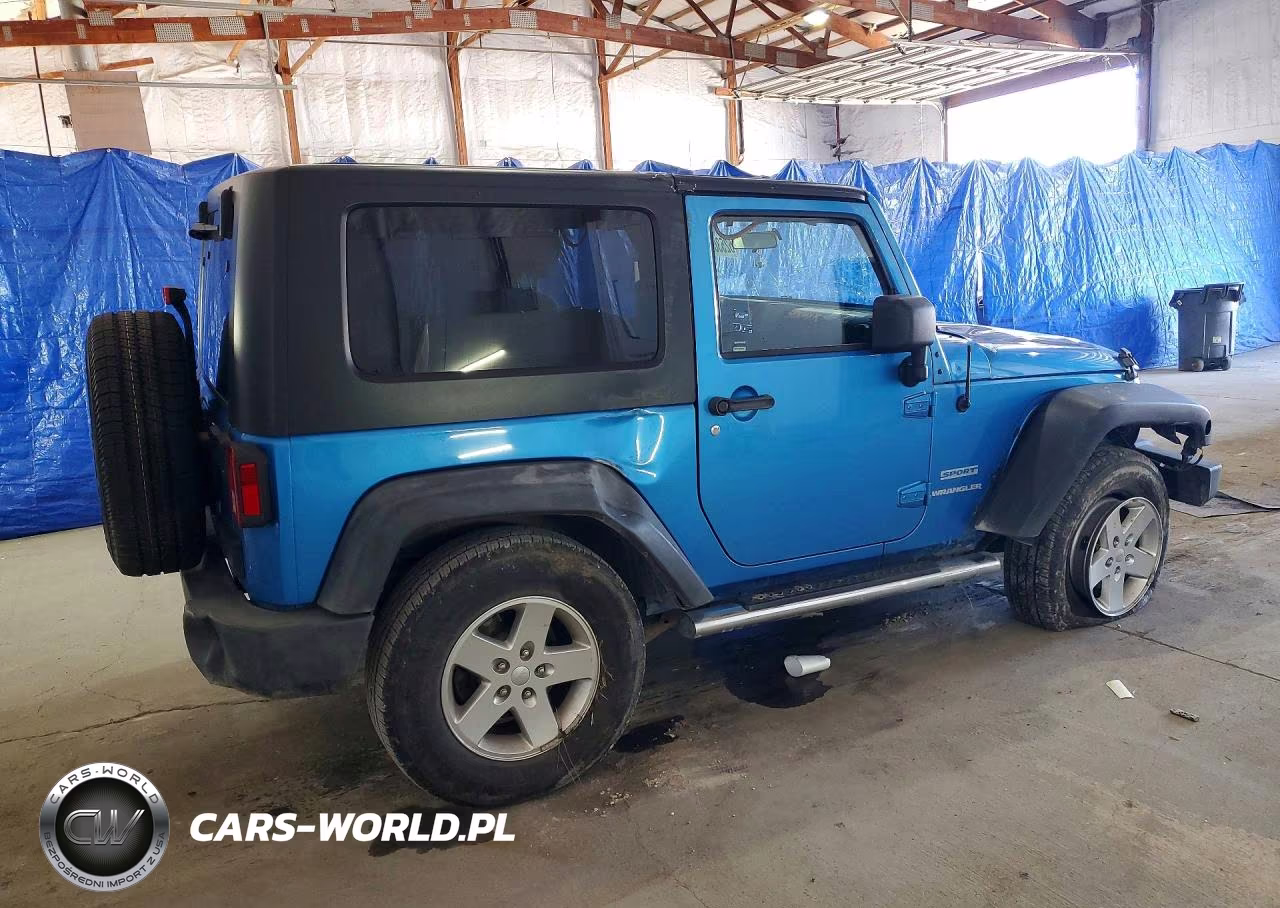 2010 Jeep Wrangler Sport VIN:1J4AA2D14AL187690 - 3