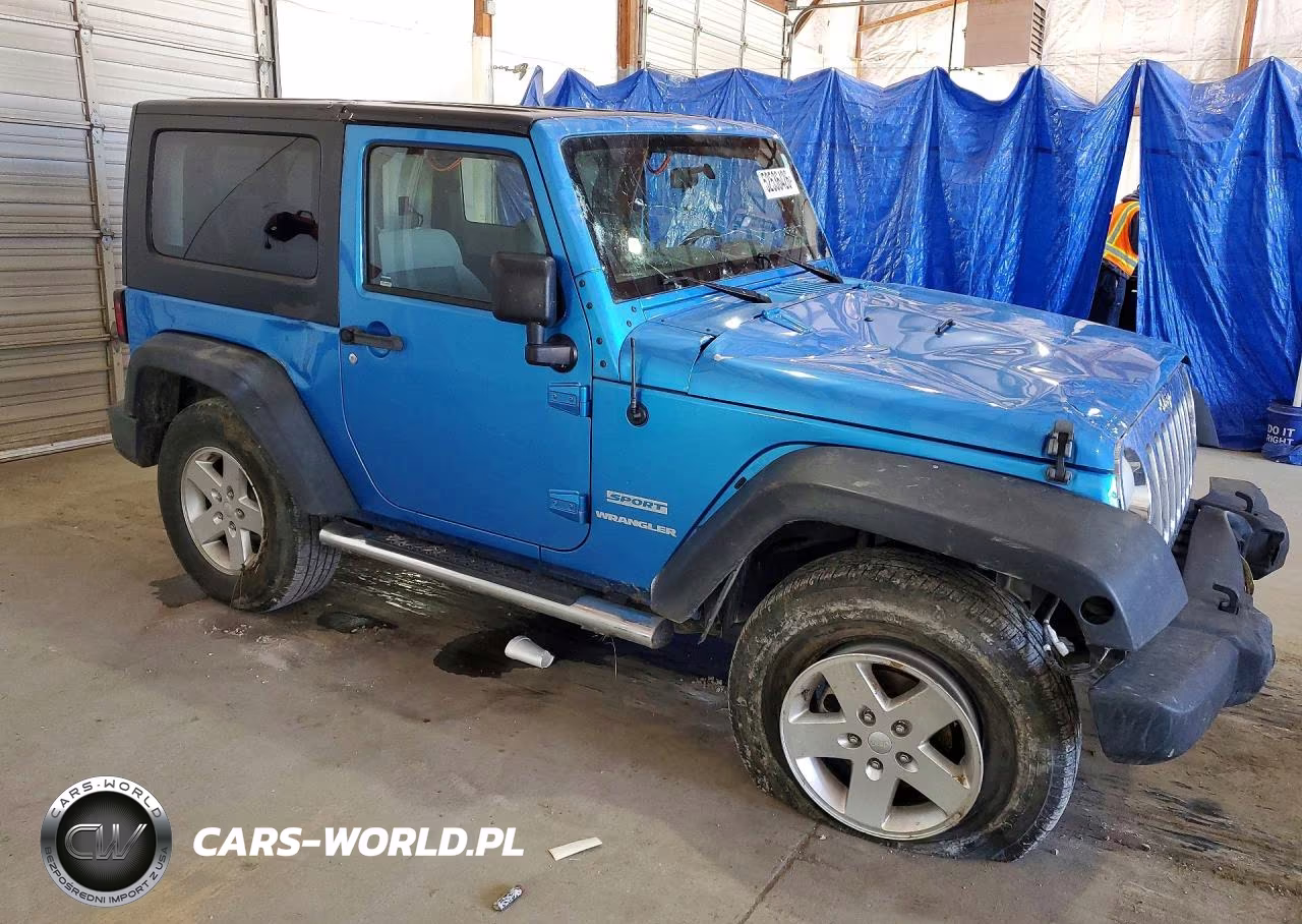 2010 Jeep Wrangler Sport VIN:1J4AA2D14AL187690 - 4