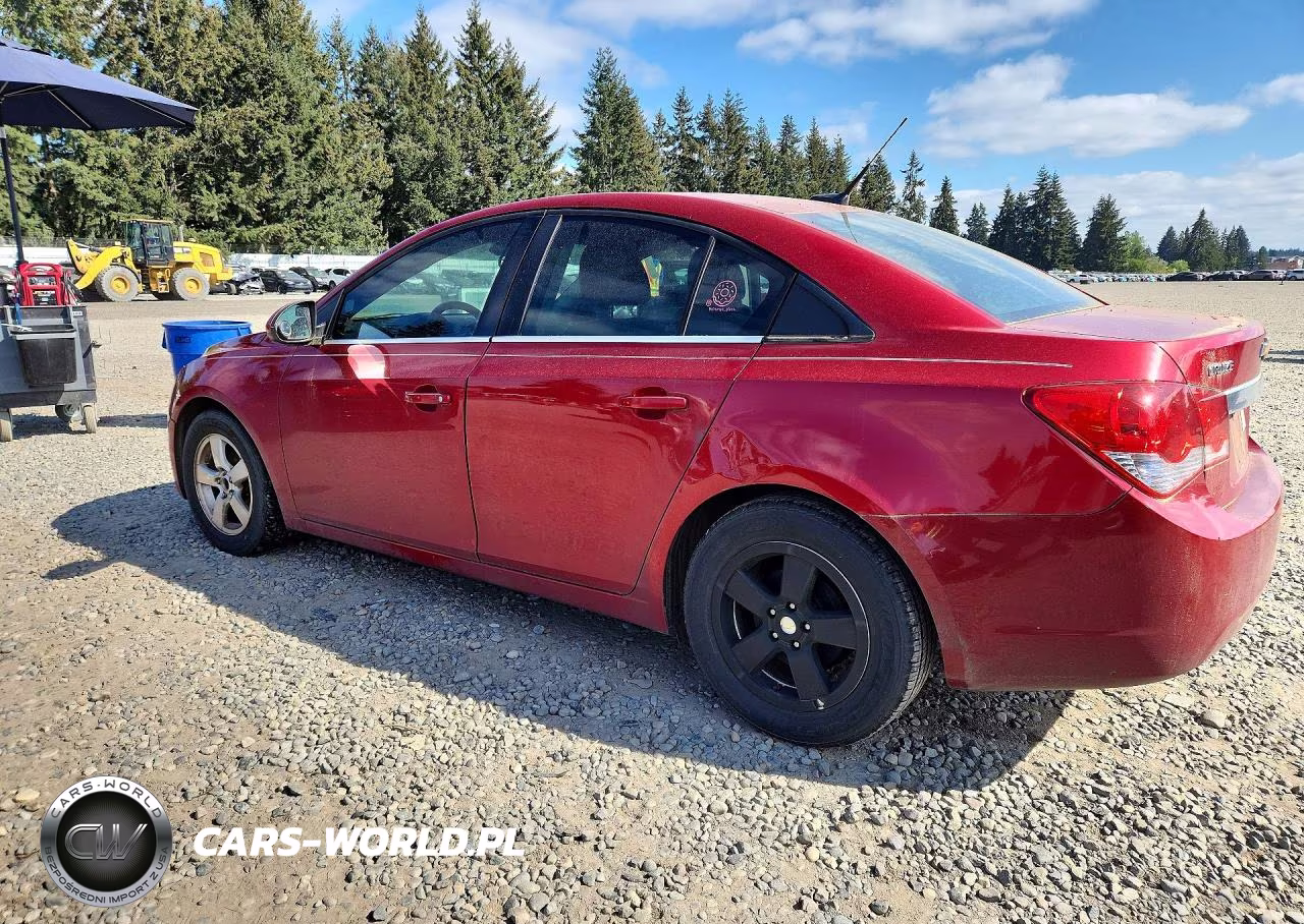 2013 Chevrolet Cruze Lt VIN:1G1PC5SB7D7153286 - 2