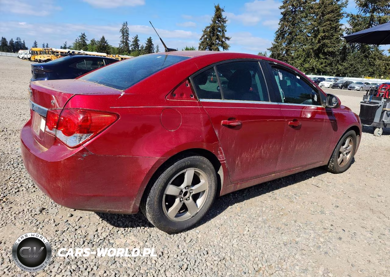 2013 Chevrolet Cruze Lt VIN:1G1PC5SB7D7153286 - 3