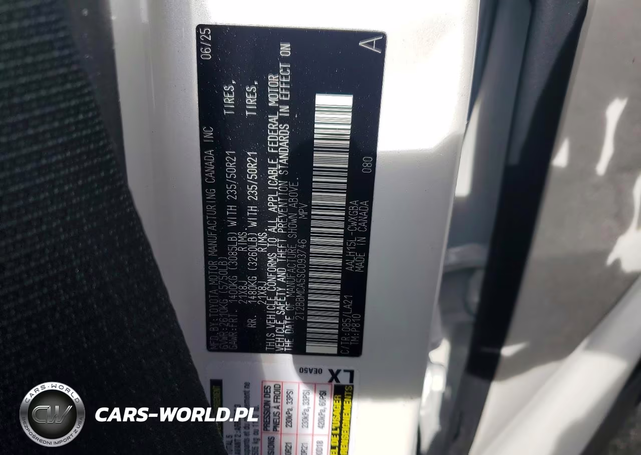 2025 Lexus Rx 350H Luxury VIN:2T2BBMCA5SC093746 - 14