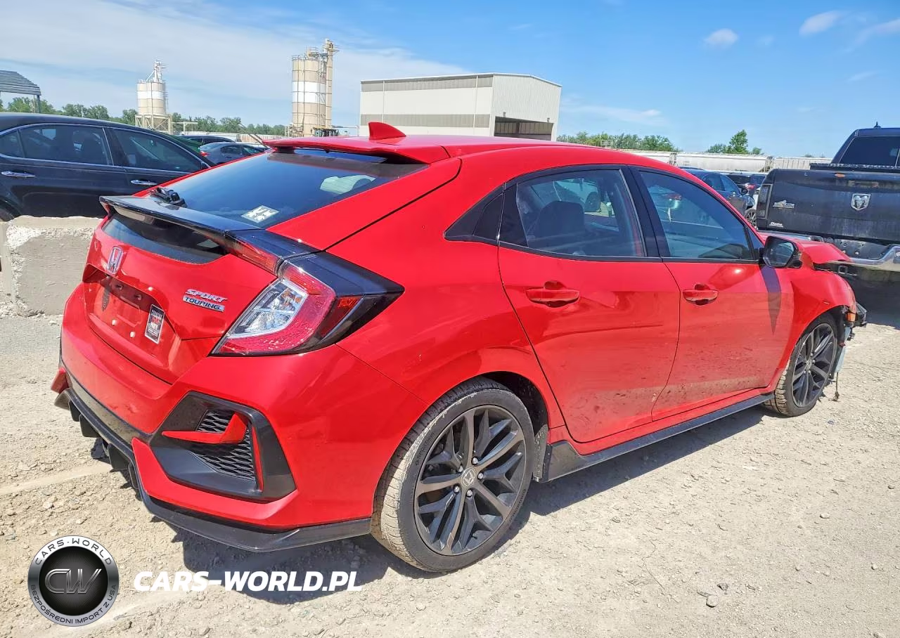 2020 Honda Civic Sport Touring VIN:SHHFK7H97LU221390 - 3