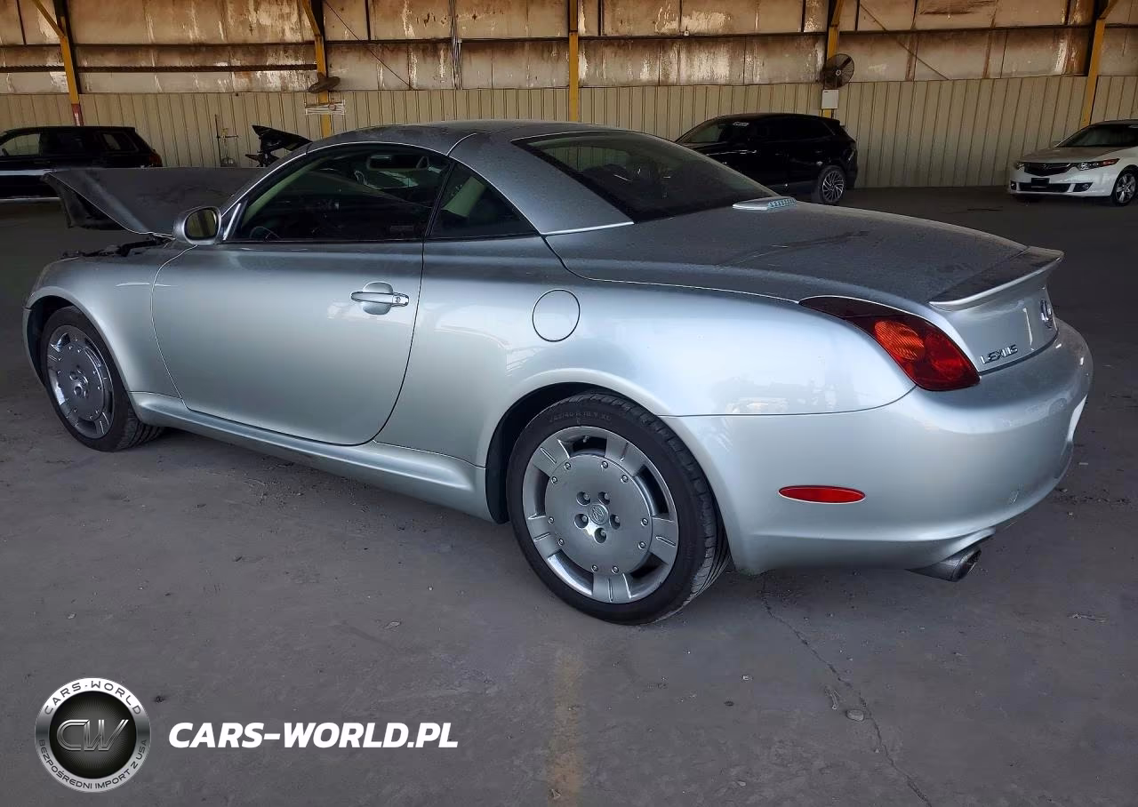 2002 Lexus Sc 430 VIN:JTHFN48Y320033900 - 2
