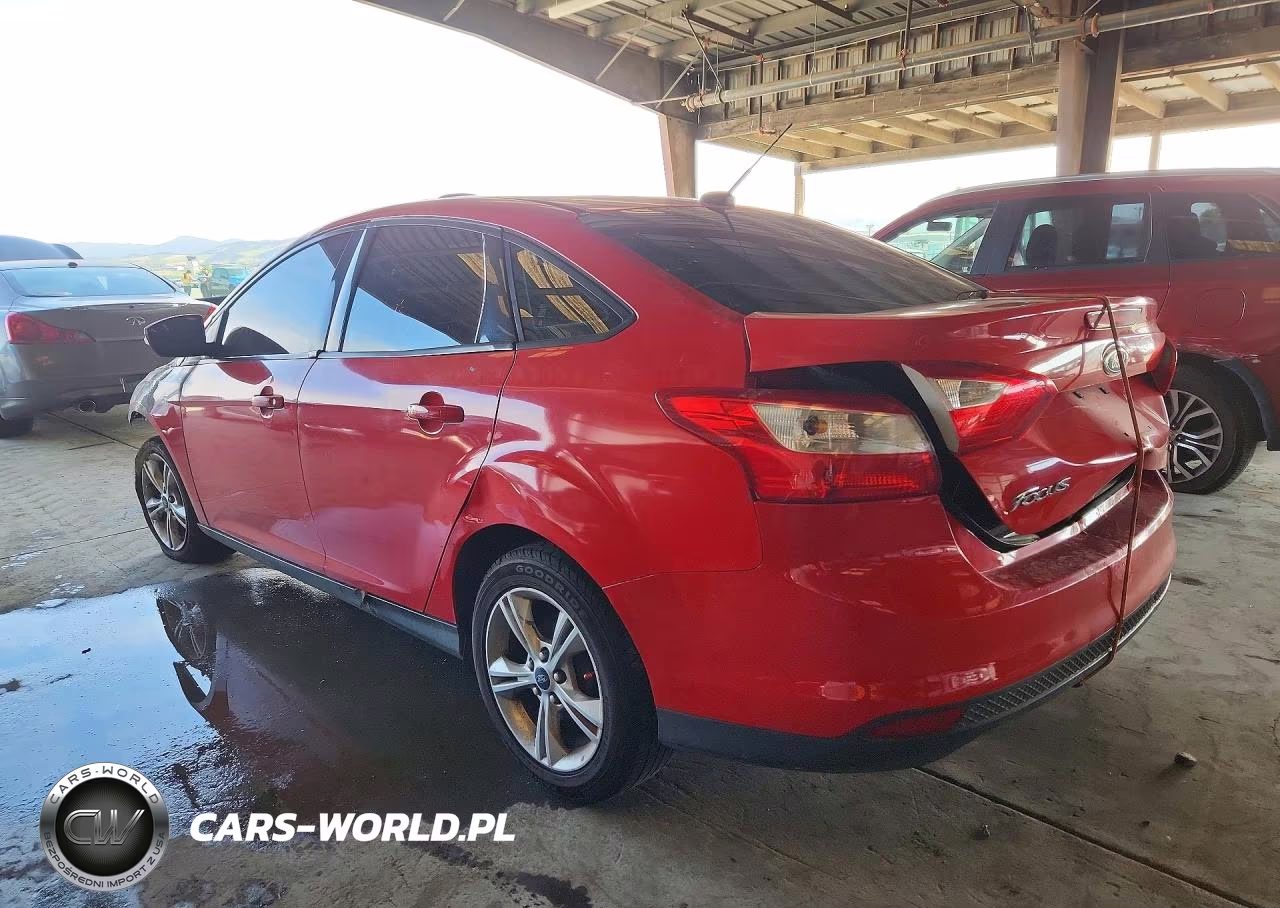 2014 Ford Focus Se VIN:1FADP3F29EL277149 - 2