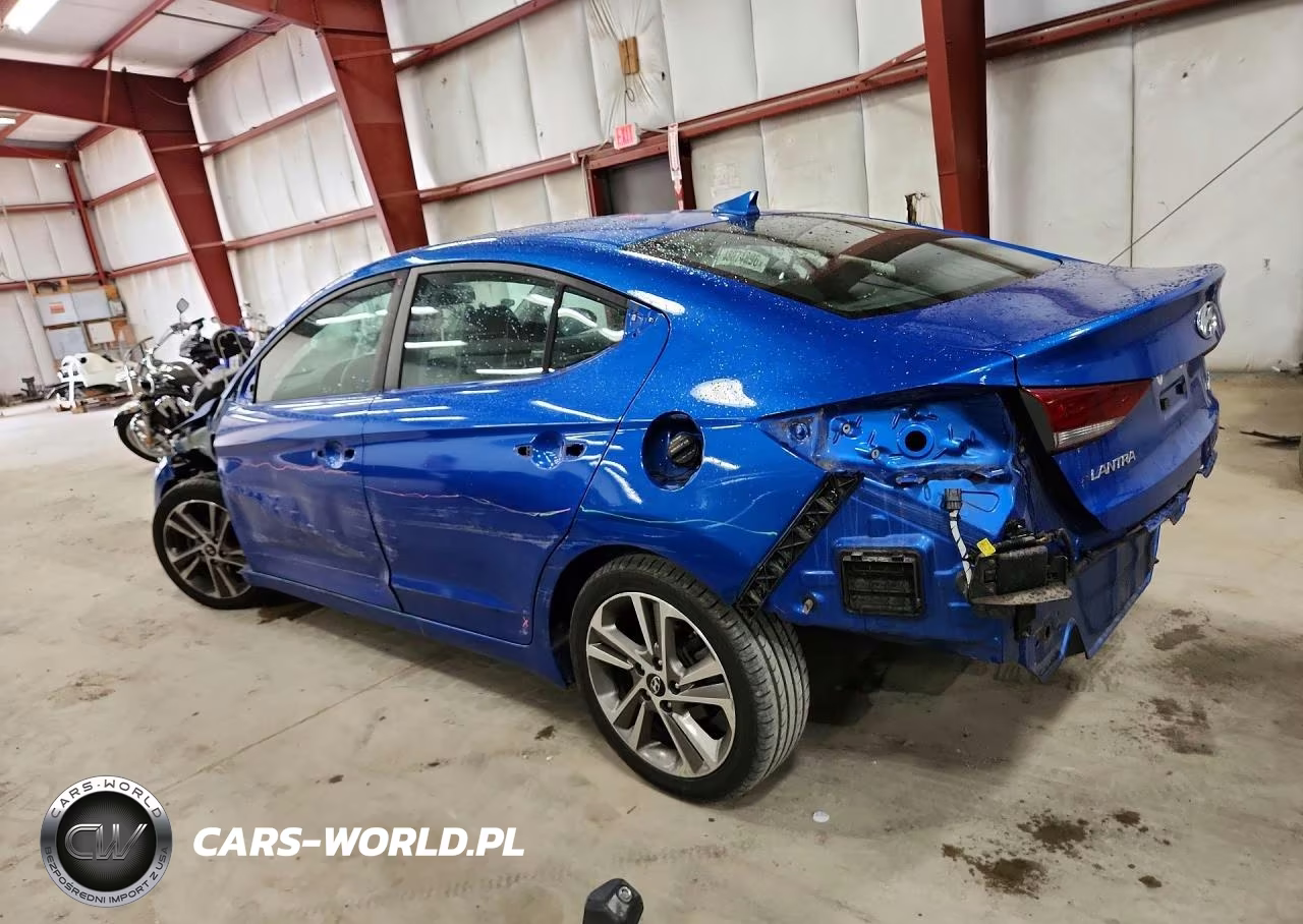 2017 Hyundai Elantra Limited VIN:KMHD84LFXHU196661 - 2